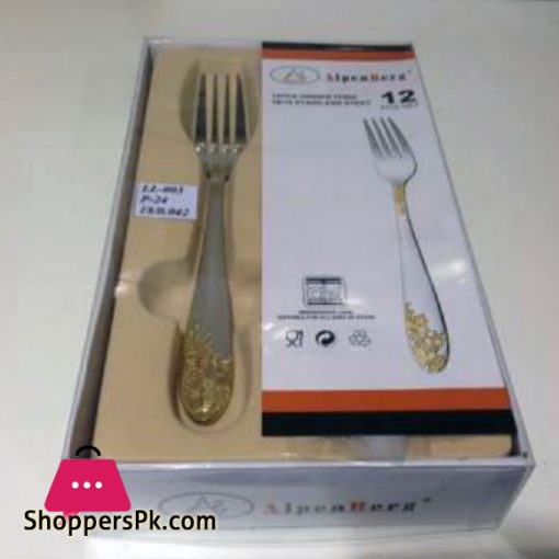 ALPENBURG Table Fork 12 Pcs Germany Made #LL003