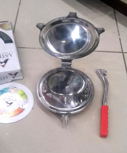 Indian Astral Stainless Steel Puri Press And Khakra Maker - (7 inch)