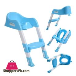Baby Bucket A+B Toilet Potty Trainer Seat Chair Kids Toddler with Ladder Step Up Toilet Potty Training Stool