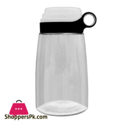 Brilliant Glassware Storage Jar With Measuring Lid Large - 1800Ml - Br0188