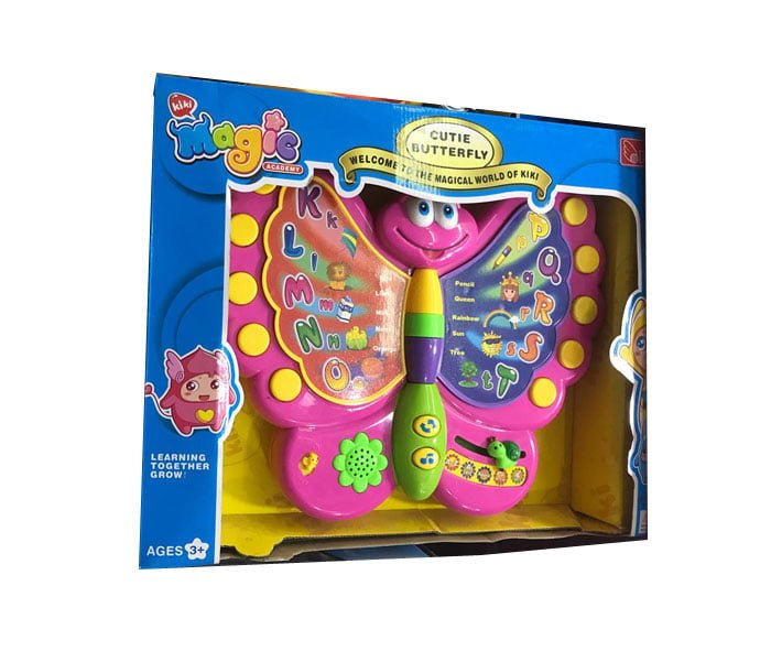 Butterfly Talking Alphabet Book Learning Toy