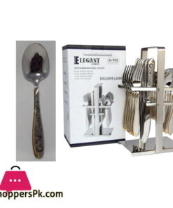 Elegant Cutlery LAZER Cutlery 24 Pcs - AA0007G