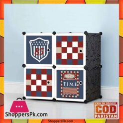 Football Club DIY 4 Cube Cabinet