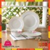Glow Gold Outline 24 pcs Plates Set