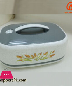 Golden Fire Food Warmer Hot Pot Hot Food Server Rectangle 4.5 Liter Taiwan Made - CL774