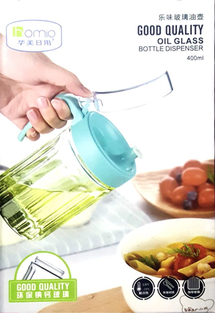 Good Quality Oil Glass Bottle Dispenser 400 Ml
