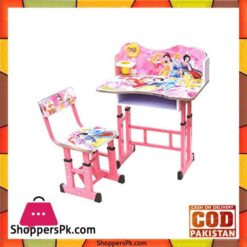 Kids Study Table And Chair Princess