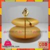 Queen Silverware 2Tier Hold Round Golden - Qs0015