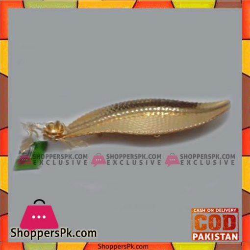 Queen Silverware Leaf Hold Golden Large - QS0021