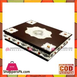 Queen Silverware Quran Holder F/Wood Medium - QS00011