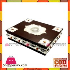 Queen Silverware Quran Holder F/Wood Small - QS00010