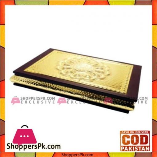 Queen Silverware Quran Holder Golden large - QS0003
