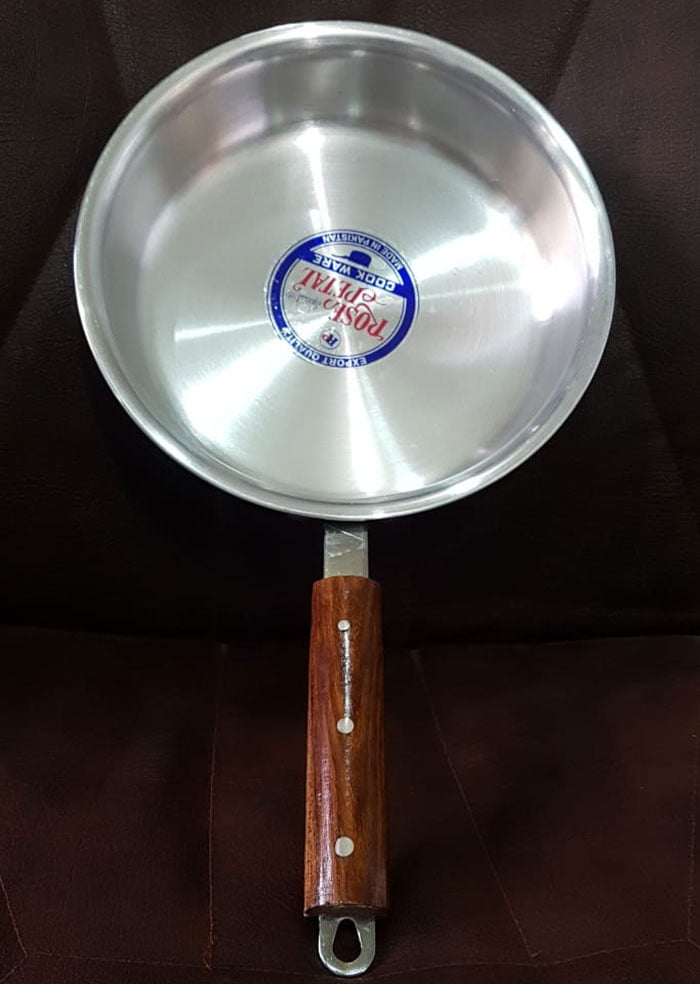 Rose Patel Stainless Steel Super Fry Pan - 11 Inch