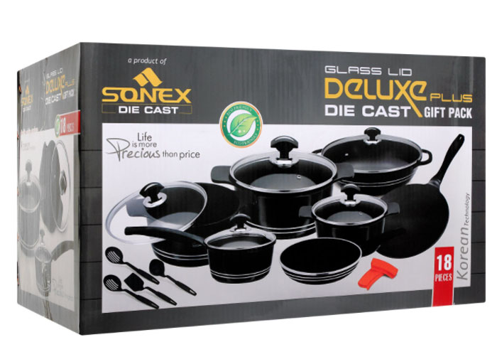 Sonex Deluxe Plus Gift Pack - Ptf Non Stick Coating - 53019