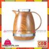 Taiwan Hotpot&Amp;Flask 1Ltr Wood&Amp;Silver Thermos - 1110