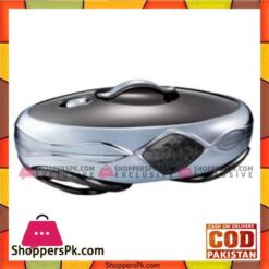 Taiwan Hotpot&Flask 4L Elegant Black+Silver HotPot - 124BK