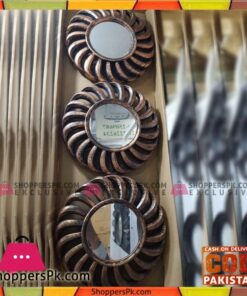 Wall Hanging Mirror Set 3 Pcs - 2061