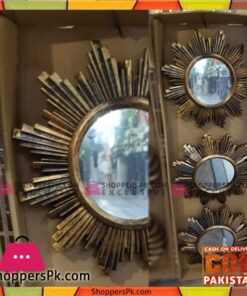 Wall Hanging Mirror Set 3 Pcs - 5075