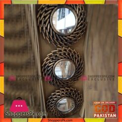 Wall Hanging Mirror Set 3 Pcs - 5485