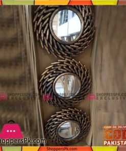 Wall Hanging Mirror Set 3 Pcs - 5485