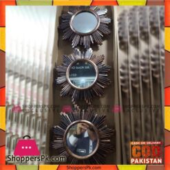 Wall Hanging Mirror Set 3 Pcs - 6479