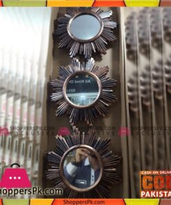 Wall Hanging Mirror Set 3 Pcs - 6479