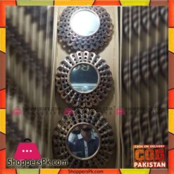 Wall Hanging Mirror Set 3 Pcs - 8476