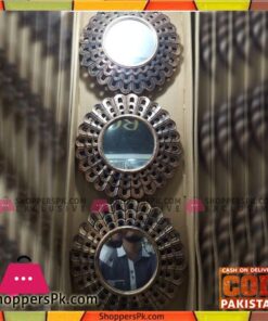 Wall Hanging Mirror Set 3 Pcs - 8476
