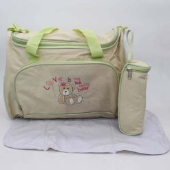 Baby Bag Light Green Bear 108 M&Amp;B