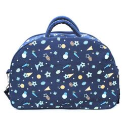 Baby Bag D Shape Navy Blue 360