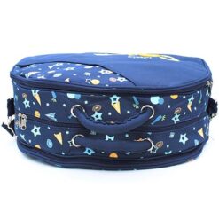 Baby Bag D Shape Navy Blue 360