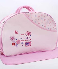 BABY BAG D SHAPE PINK 360