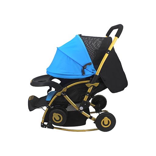 Stroller Blue Black C3-262 6 Stroller Blue Black C3-262 - Image 4