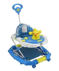WALKER WITH ROCKER HORSE BLUE 3209A-277