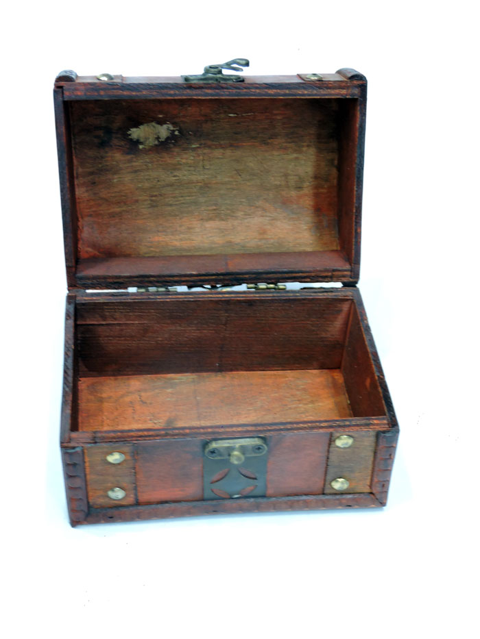 2Pcs Wooden Jewellery Box Stamp Flower Small Metal Lock 4 2Pcs Wooden Jewellery Box Stamp Flower Small Metal Lock