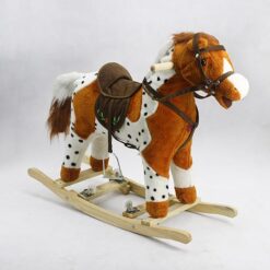 Wheel Large Fancy Rocking Horse Large