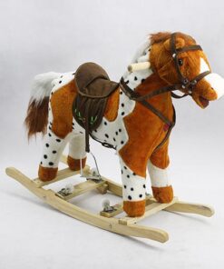 WHEEL LARGE FANCY ROCKING HORSE Large