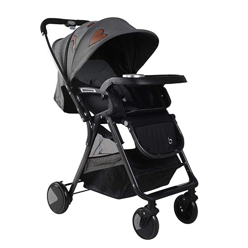 Qk1-506 Gray Exclusive Stroller 3 Qk1-506 Gray Exclusive Stroller