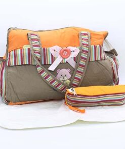 BABY BAG ORANGE LINING AILICHENG 8001 M&B