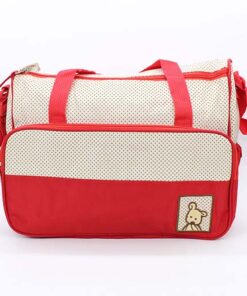 BABY BAG MUNDO BEBE RED DOT 4894-B M&B
