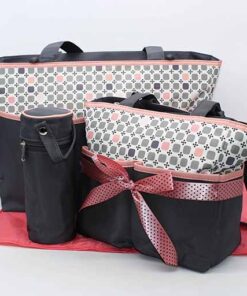BABY BAG 4PCS SQUARE DOTS BB-999-ZZ M&B