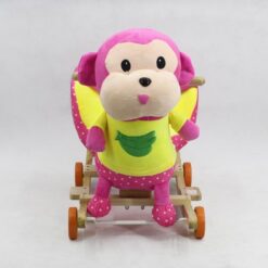 ROCKING SEAT PINK YELLOW MONKEY CRS2-2
