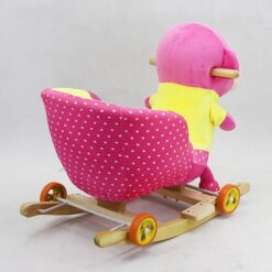 Rocking Seat Pink Yellow Monkey Crs2-2