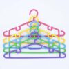 Shirt Hanger 5Pcs Pack Shining Multi Colour 2166 M&Amp;B