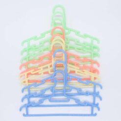 Kids Shirt Hanger 10 Pcs Pack Light Multi Colour M&Amp;B