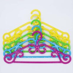 Shirt Hanger 5Pcs Pack Elegant Flower 6803 M&Amp;B