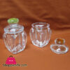 Acrylic Ware Acrylic Storage Jar Airtight Canister with Airtight Lid  550 ML - BH0150AC -  Taiwan Made