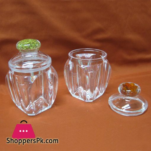 Acrylic Ware Acrylic Storage Jar Airtight Canister with Airtight Lid 550 ML - BH0150AC - Taiwan Made