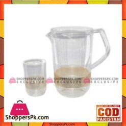 Acrylic Ware Gold Loop 7 Pcs Water Set - Bh0165 - Made in Taiwan