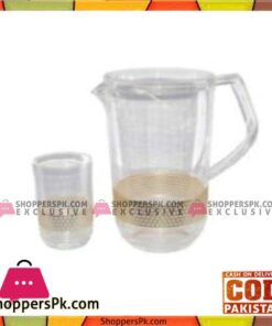 Acrylic Ware Gold Loop 7 Pcs Water Set - Bh0165 - Made in Taiwan